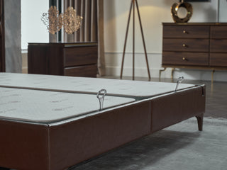 Conjunto de quarto Mirante Luxe Cream com arrumação – Tamanhos Queen e King