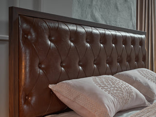 Conjunto de quarto Mirante Luxe Cream com arrumação – Tamanhos Queen e King