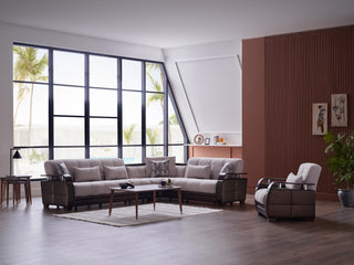 Nivus Seccional Natural Bege