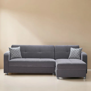 VISION -S Sectional (Gray) Bellona