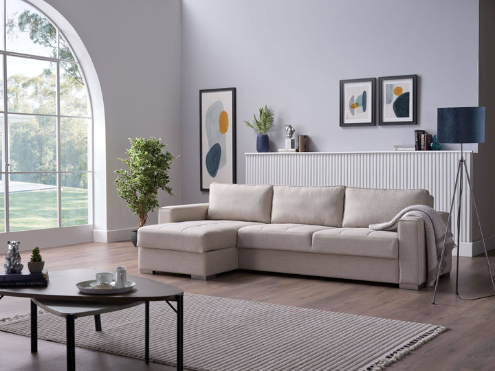 Tailored Elegance: Cooper Sectional with L-Shaped Design