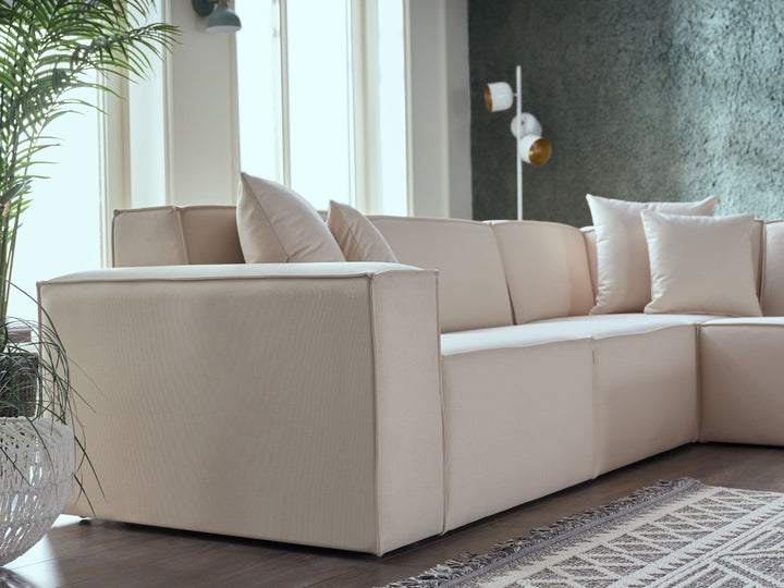 Contemporary Daya Sectional in a Living Space