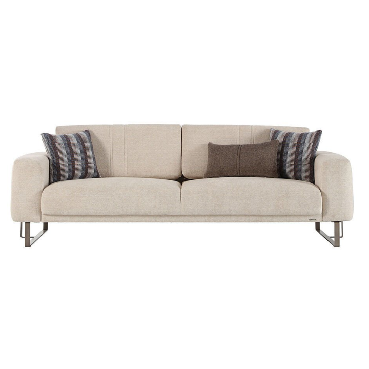 Convertible Mirante Sofa: Easily transforms into a bed, blending style and functionality.
