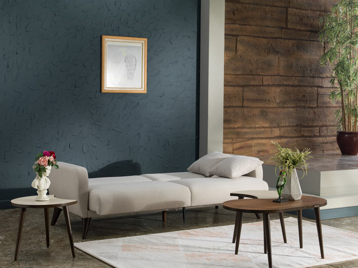 Sleek Charcoal Flexy Sofa: Effortlessly Fits Through Doorways