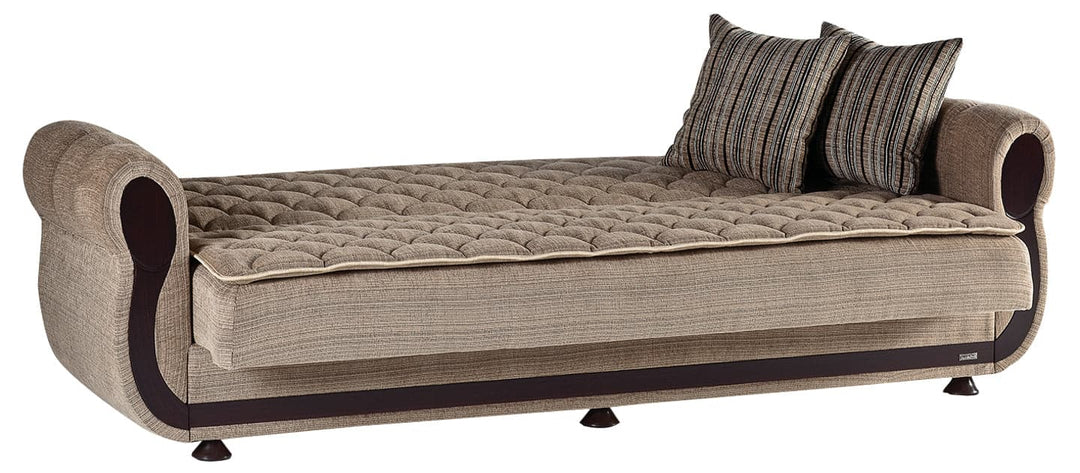 Argos Multifunctional Livingroom Sleeper Convertible Sofa Bed By Bellona Zilkade Light Brown