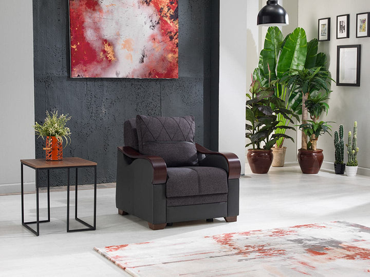 Stylish Bennett Sofa featuring mixed upholstery | Bellona Furniture