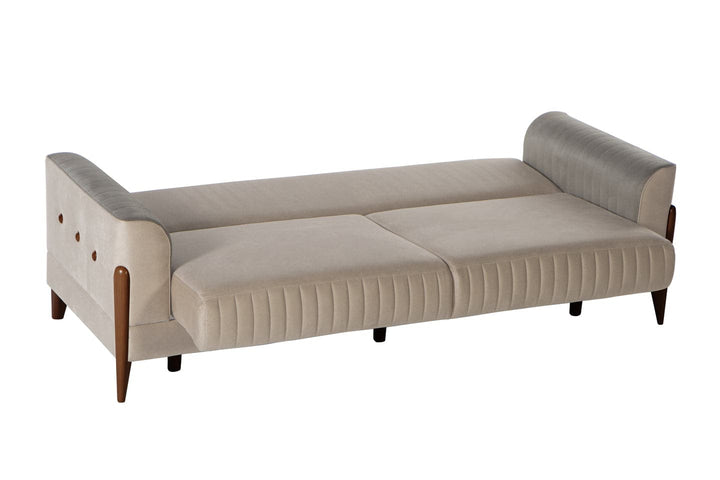 Chic Piero Sleeper: A blend of modern design and practicality, with ample storage for essentials.