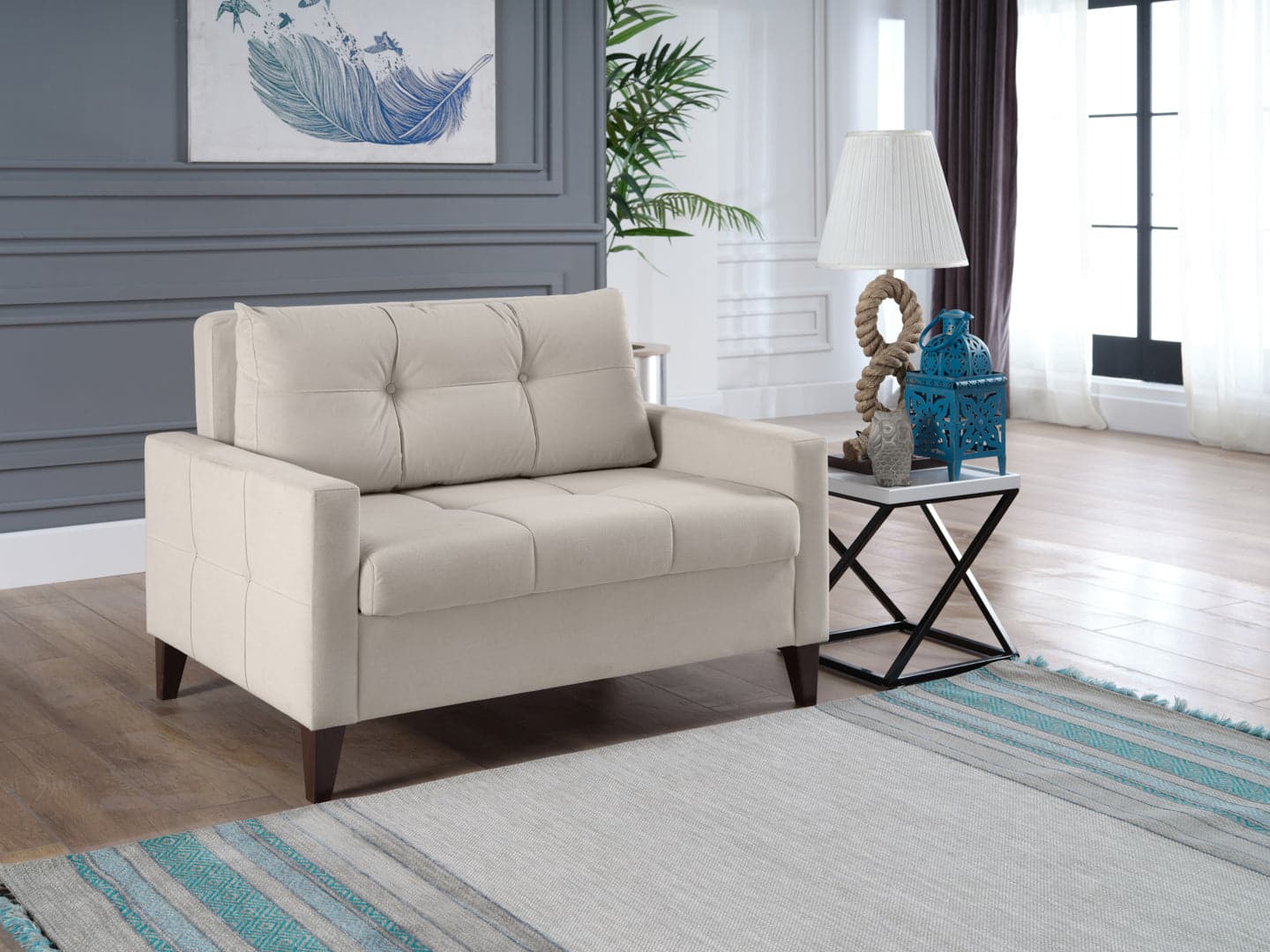 Room and board chair and a half online