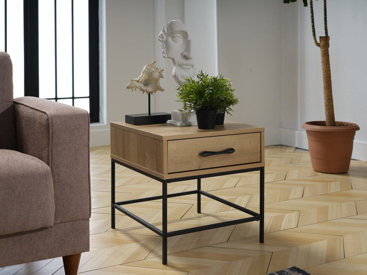 Contemporary Elegance: Drift Side Table - Perfect Fit
