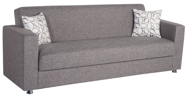 Versatile Loveseat: A compact option for smaller spaces, matching the sofa's modern design