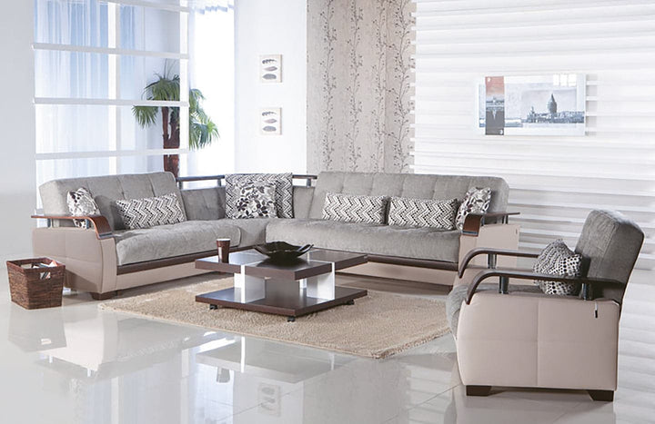 Natural Sectional in Contemporary Design